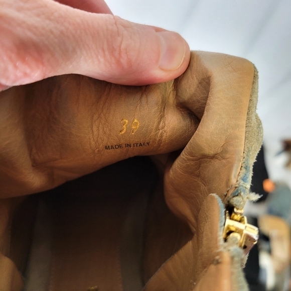 The Original Car Shoe Tan Suede Leather Ankle Boots - Picture 4 of 9